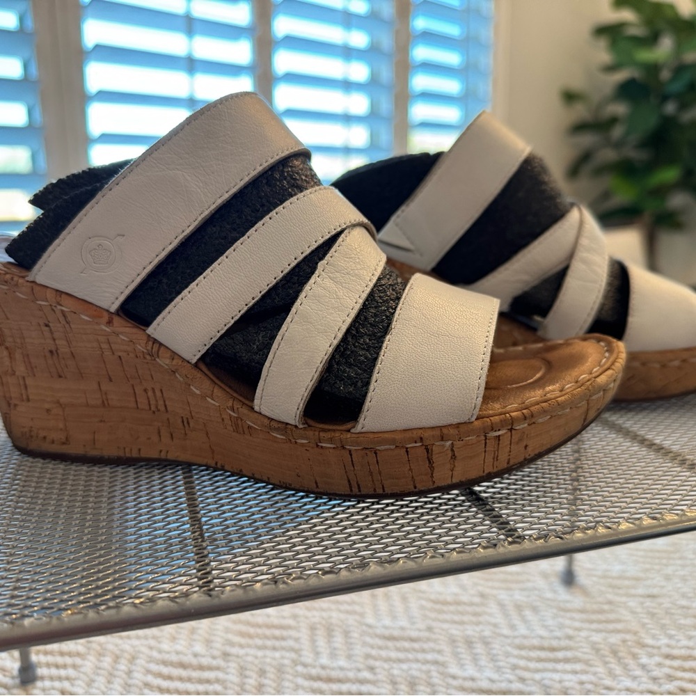 Women's Born Wedge Sandals, Sz 8